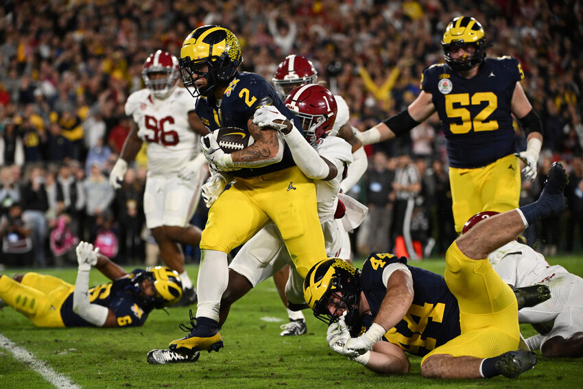 Michigan beats Alabama 27 20 in overtime on Blake Corum s TD