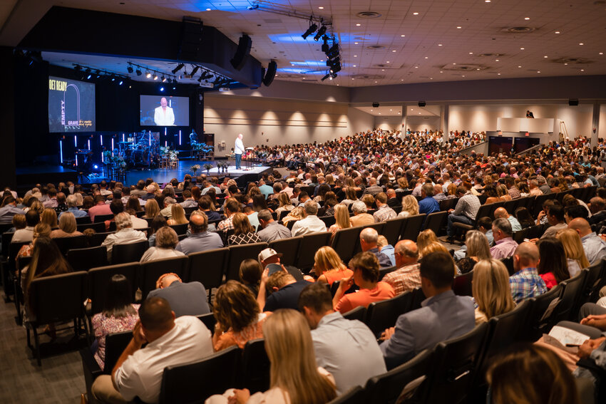 A packed congregation at Midway Church. (Photo/Midway Church, File)