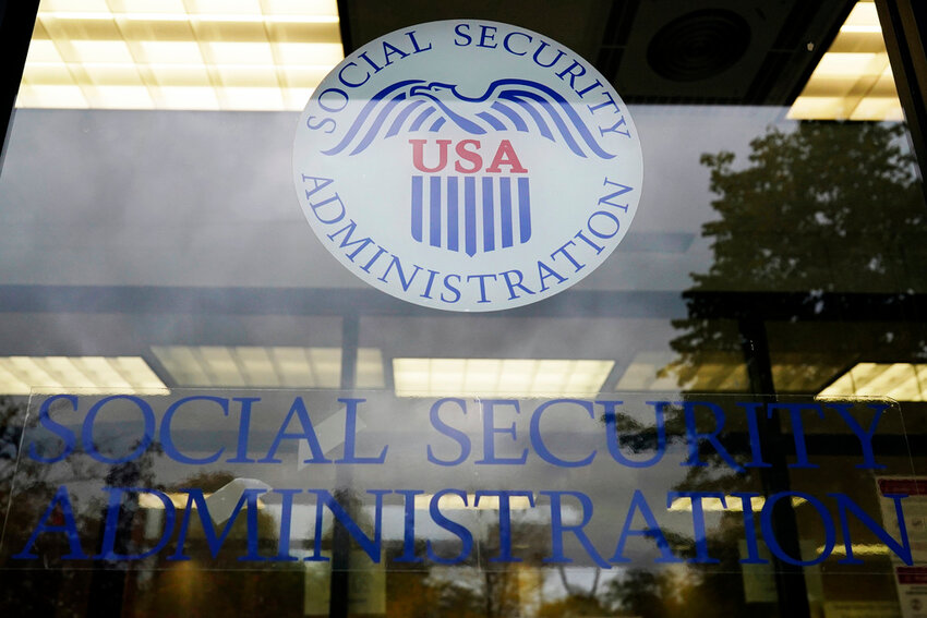 The U.S. Social Security Administration office is seen in Mount Prospect, Ill., Oct. 12, 2022. (AP Photo/Nam Y. Huh, File)
