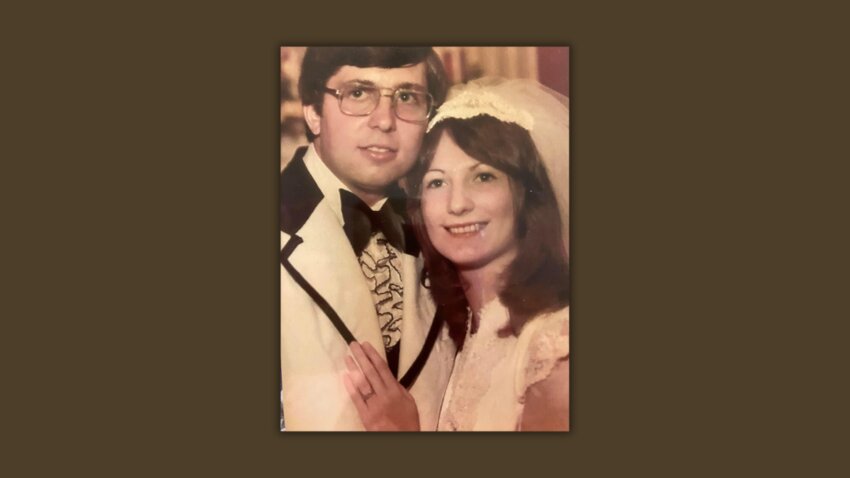 Gene and Donna Mitchell on their wedding day. GriefShare, a national ministry hosted by local churches, set Gene Mitchell on a better path as he copes with the loss of his wife. (Photo/Gene Mitchell via The Alabama Baptist)