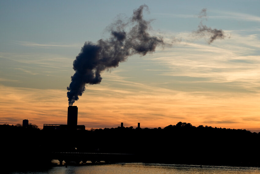 The Marshall Steam Station coal power plant operates March 3, 2024, near Mooresville, N.C. (AP Photo/Chris Carlson, File)