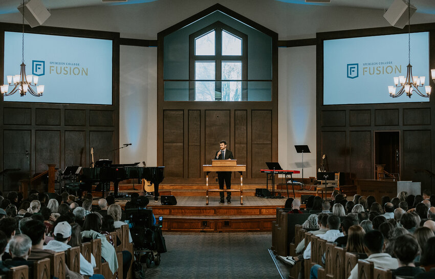 Spurgeon College commissioned nine missionary teams to overseas service in Africa and Asia at a special chapel service on Tuesday, April 23. (Photo/SEBTS)