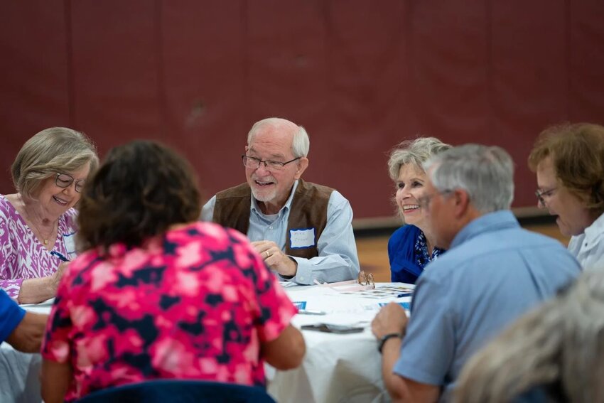 Adults gather for a 55 Plus ministry event at Immanuel Baptist Church in Lexington, Ky. (Photo/Immanuel Baptist Church via Kentucky Today)