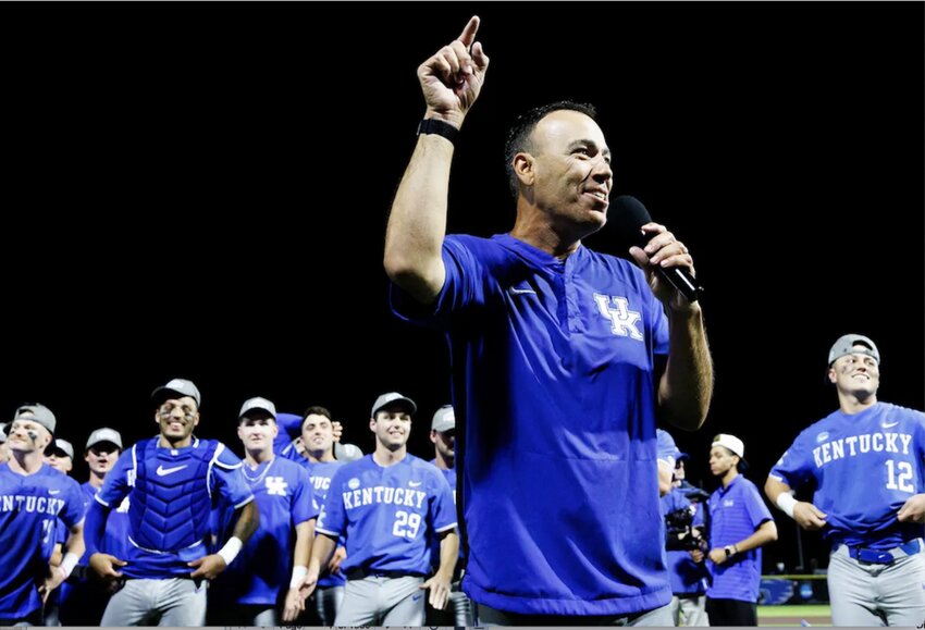Nick Mingione has relied on his faith during the good and bad times as coach of the Wildcats. (Photo/UK Athletics via Kentucky Today)