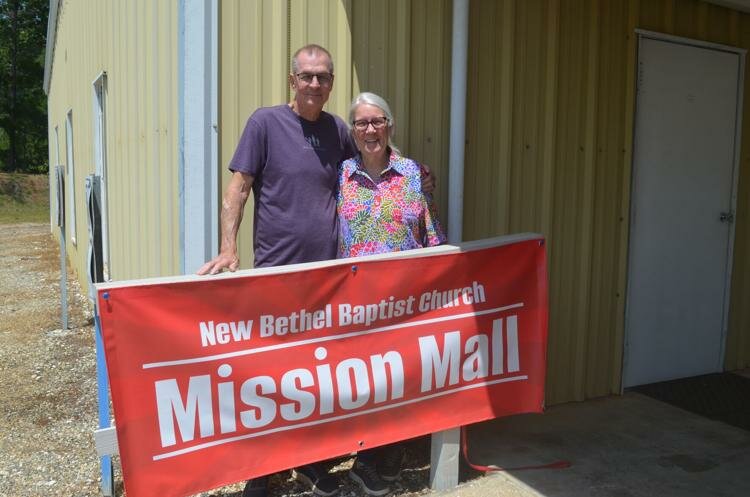 David Crowdis, the pastor of New Bethel Baptist Church in Cuthbert, and his wife Gay are the driving force behind a unique ministry: Mission Mall, which raises funds to help individuals and groups in need. (Albany Herald/Lucille Lannigan)