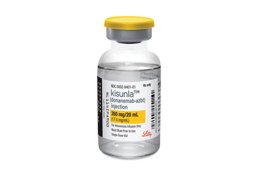 This image provided by Eli Lilly shows the company's new Alzheimer’s drug Kisunla. (Eli Lilly and Company via AP)