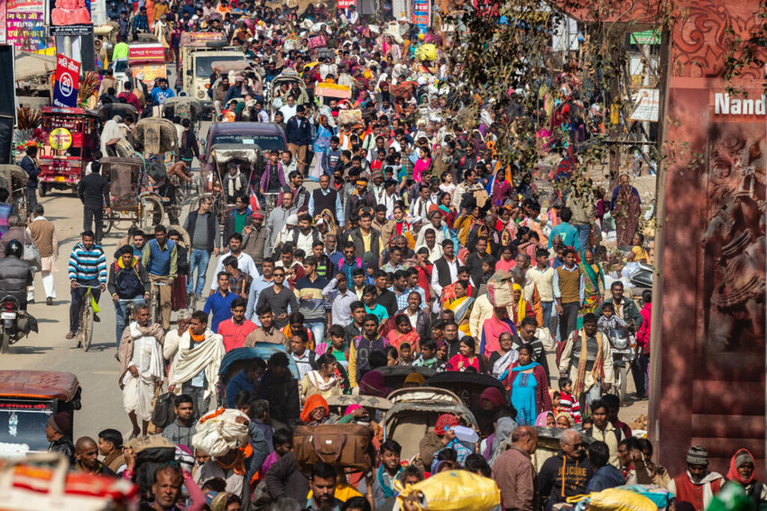 Crowds in South Asia’s megacities represent many who have never heard the name of Jesus. (Photo/IMB)
