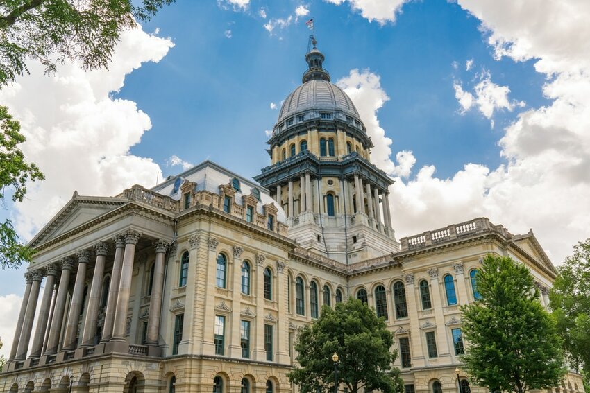 The Illinois State Capitol Building in Springfield, Ill. (Photo/Illinois Baptist)