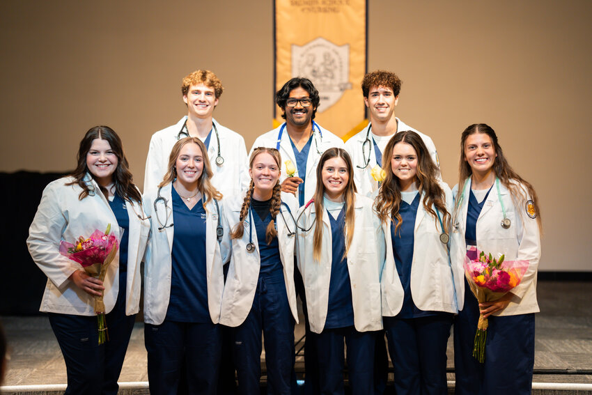 Members of the Nursing Class of 2026. (Photo/Truett McConnell University)