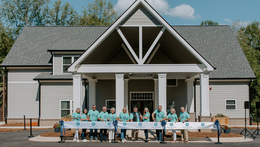 The ribbon-cutting ceremony for The Haven at Hebron, Sunday, Sept. 22, 2024, in Dacula, Ga. (Photo/The Haven at Hebron)