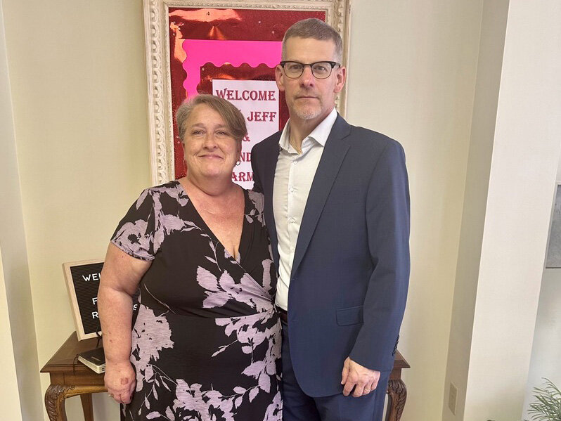 Jeff and Sandra Parmer. (Photo/First Baptist Church, Reynolds)