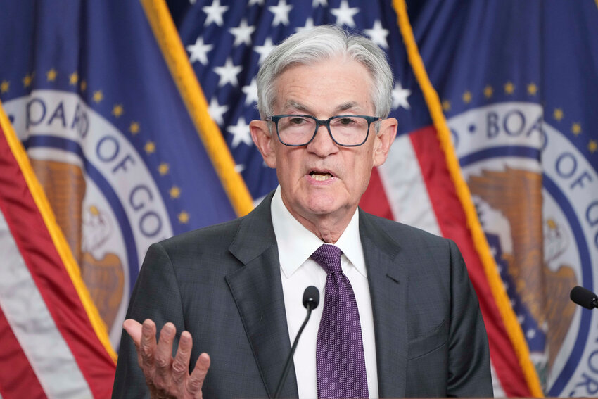 Federal Reserve Chair Jerome Powell speaks during a news conference Wednesday, March 19, 2025, at the Federal Reserve in Washington. (AP Photo/Jacquelyn Martin)