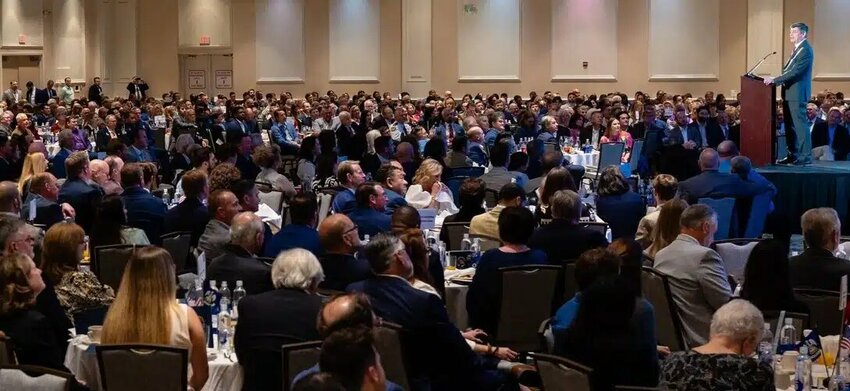 The Louisiana Governor's Prayer Breakfast featured a Gospel-centered message by keynote speaker Will Graham, evangelist Billy Graham's grandson and executive vice president of the Billy Graham Evangelistic Association. (Photo/LGPB via Baptist Message)