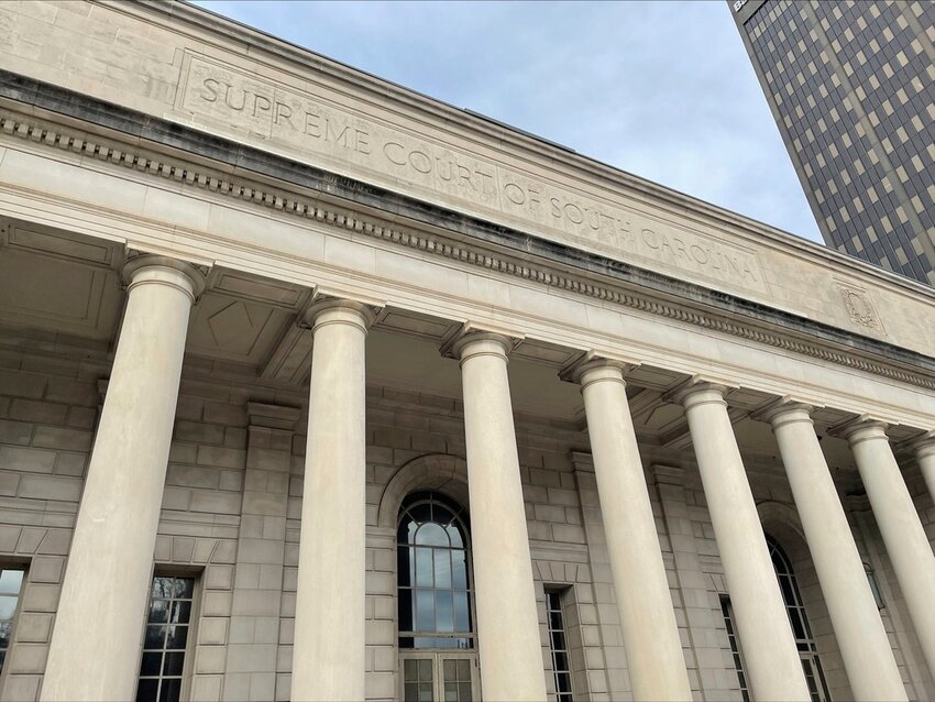 The exterior of the South Carolina Supreme Court building in Columbia, S.C. is shown, Jan. 18, 2023. (AP Photo/James Pollard, File)