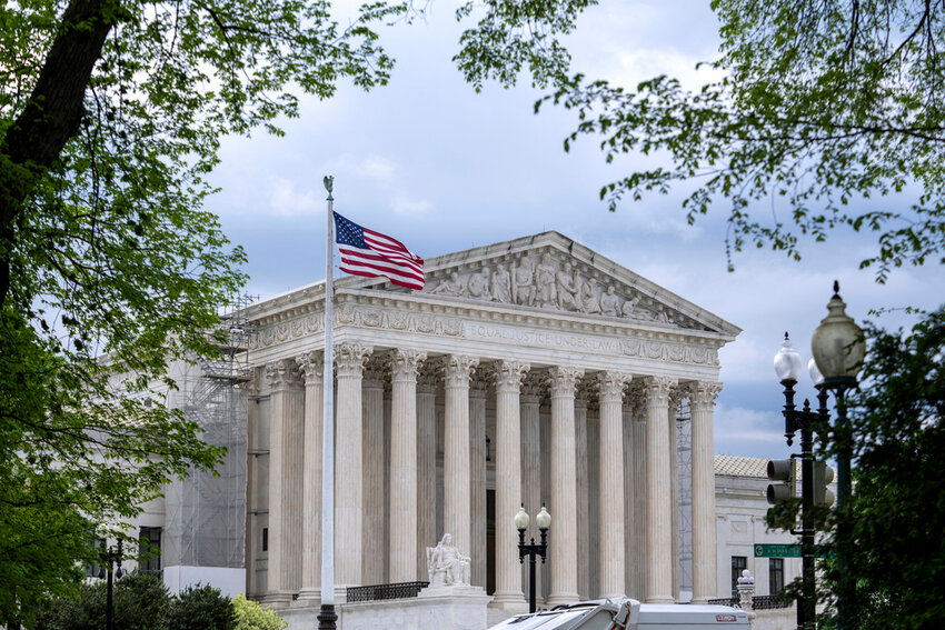 The Supreme Court is seen on Capitol Hill in Washington, April 25, 2024. (AP Photo/J. Scott Applewhite, File)