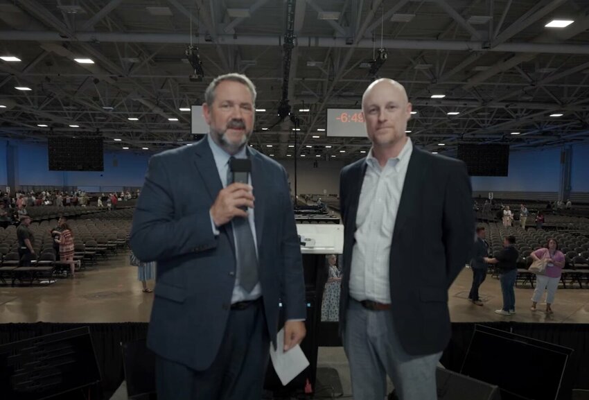 SBC EC vice presidents Brandon Porter and Jonathan Howe provide a three-minute video recapping some of the highlights of the SBC annual meeting. (Photo/Baptist Press)