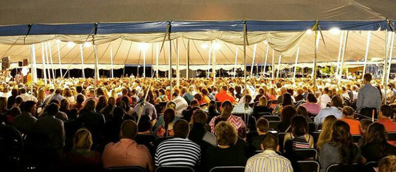 A tent revival in Burlington, NC gives us evidence that God still moves when his people repent and pray, says Index Editor Gerald Harris. BURLINGTON BC/Facebook