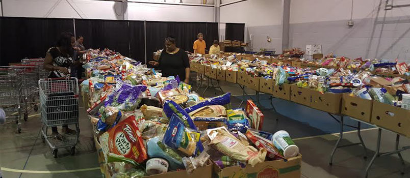 Marietta's Milford Baptist Church has found community missions, particularly food distribution, as a way to continue to live out the gospel amid changes to the surrounding area over the years. MILFORD BC/Special