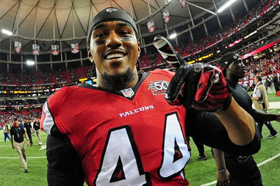 Vic Beasley's ferocity on the field has helped the Falcons to Super Bowl LI, but that's not the only thing making him special. VIC BEASELY/Facebook