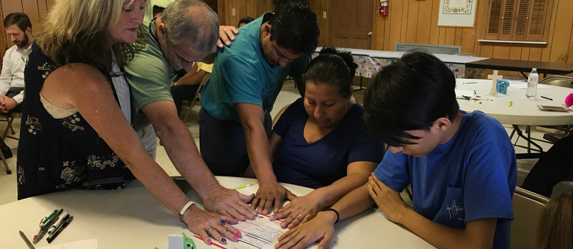 Literacy Missions workers at Memorial Baptist Church in Moultrie prayed  over each DACA packet before it went in the mail. The fate of such children is under review by Congress but the Moultrie church is not suspending its outreach to the next generation.  JOE WESTBURY/Index