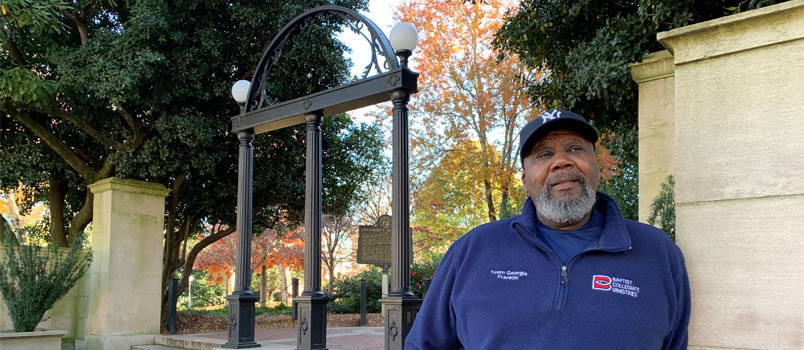 Franklin Scott reflects on nearly 30 years of ministry at UGA ... and the importance of mentoring the next generation.  JOE WESTBURY/Index