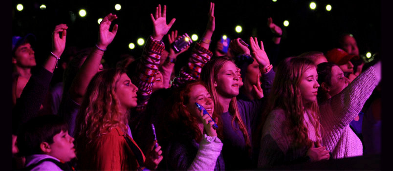 MOVE Conference attendees worship. BRYAN NOWAK/Special