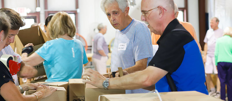 Over 200 volunteers and countless donors make First Redeemer's Love North Georgia initiative through There's Hope for the Hungry possible. FIRST REDEEMER CHURCH