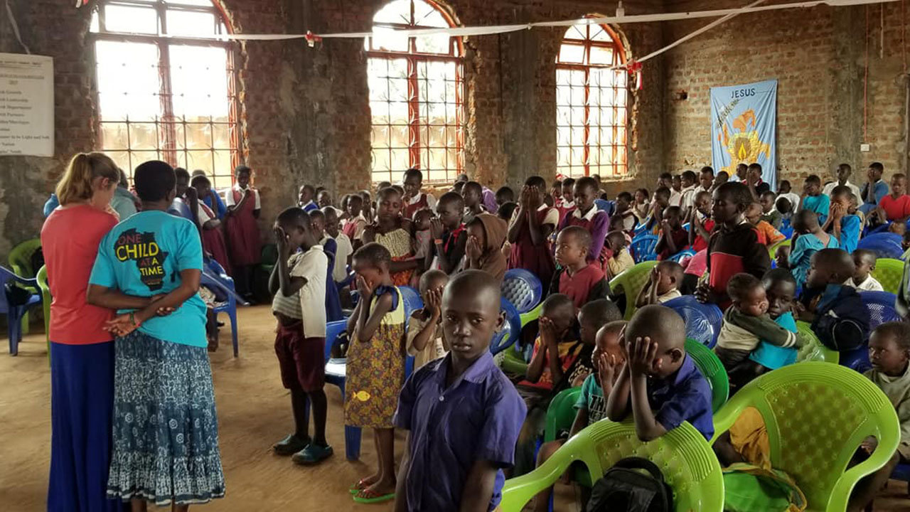 Each day, Ebenezer Baptist Church in Uganda, in partnership with Mission Mbale, feeds over 100 children. MISSION MBALE