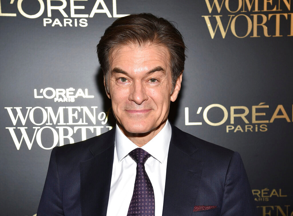 Dr. Mehmet Oz attends the 14th annual L'Oreal Paris Women of Worth Gala at the Pierre Hotel on Wednesday, Dec. 4, 2019, in New York. (Photo by Evan Agostini/Invision/AP)