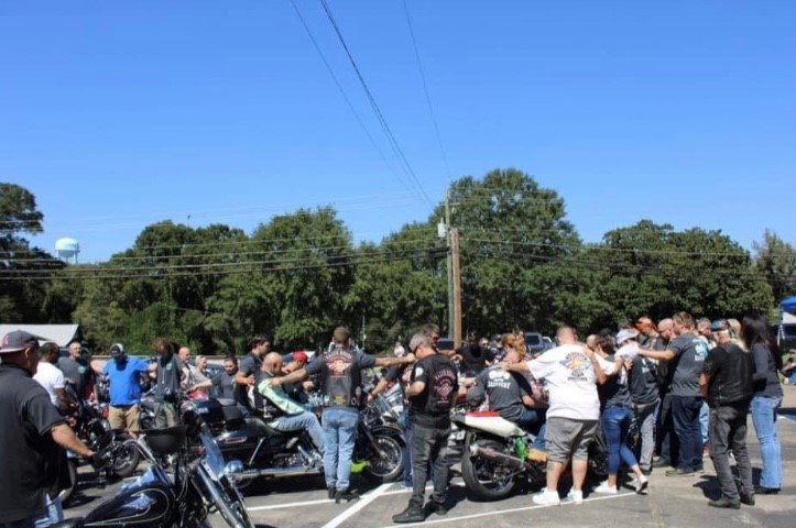 The Faith Riders motorcycle ministry is active at Change Church in Grantville, Ga.