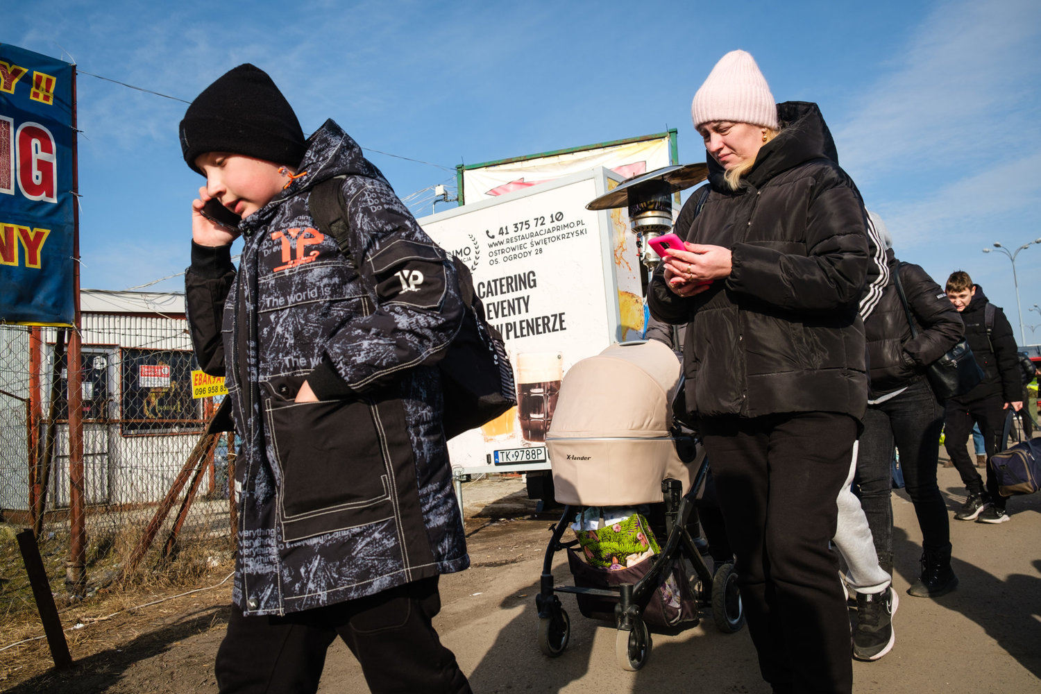 Ukrainian refugees entering Poland are finding help at the hands of Southern Baptists. (Photo/IMB)