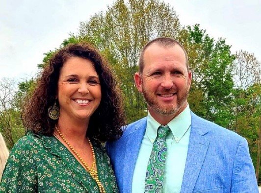 Pastor Kevin Geter poses with his wife, Nicole. The two give God all the credit for growth at Ephesus Baptist Church.