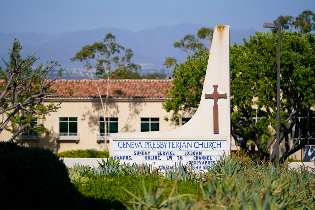Geneva Presbyterian Church, is seen on May 17, 2022, in Laguna Woods, Calif. (AP Photo/Ashley Landis, File)