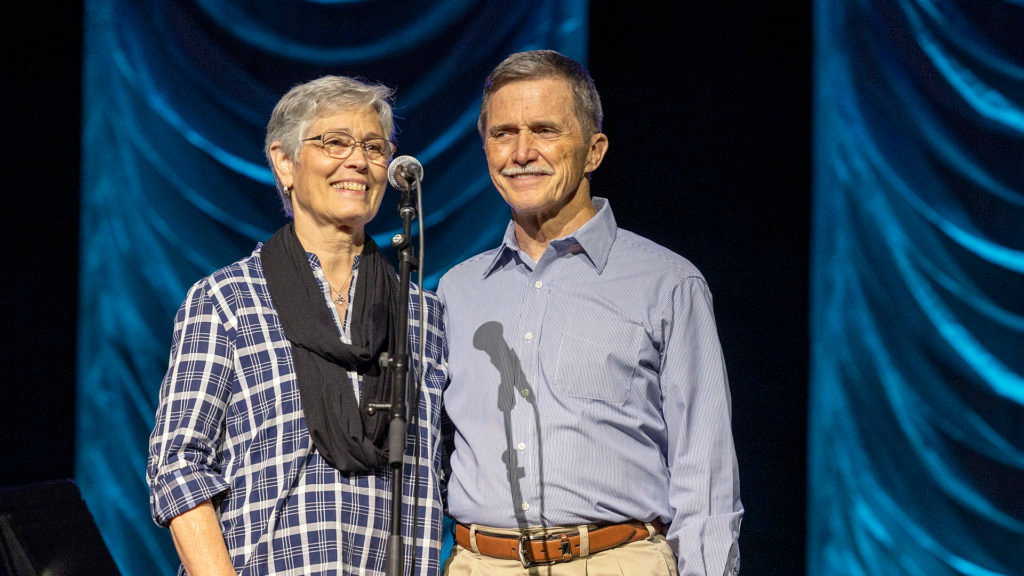 Janet and Dudley Graves retired from the IMB with 37 years of service in Italy. Janet was born and raised on the mission field and their daughter now serves with the IMB. (IMB Photo)