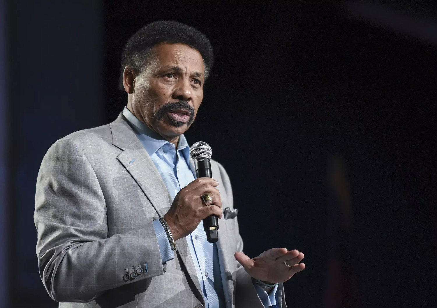 Pastor and author Tony Evans joined SBC President Ed Litton and former SBC President Fred Luter to announce an initiative June 15 to build racial unity nationwide, conducted by the local church, called The Unify Project. The Unify Project will work in concert with The Urban Initiative, a ministry Evans co-founded in 1981 with his late wife Lois. (Baptist Press/Karen McCutcheon)
