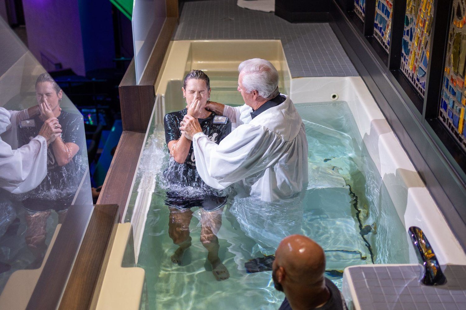 Since Jan. 2, Trinity Baptist Church, Lake Charles, has baptized 99 and is on pace to have its most baptisms since 2012.
