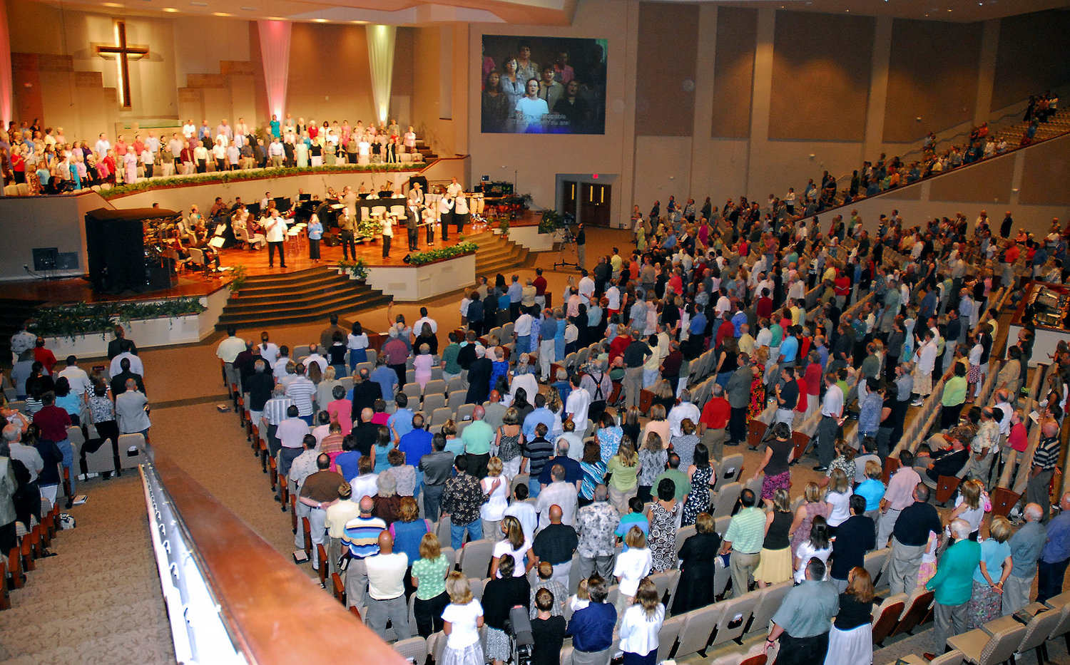 Worshippers attend service at Hebron Baptist Church in Dacula, Ga., in the 2010s. The church celebrated its 180th anniversary this past Sunday. (Photo/Hebron Baptist Church)
