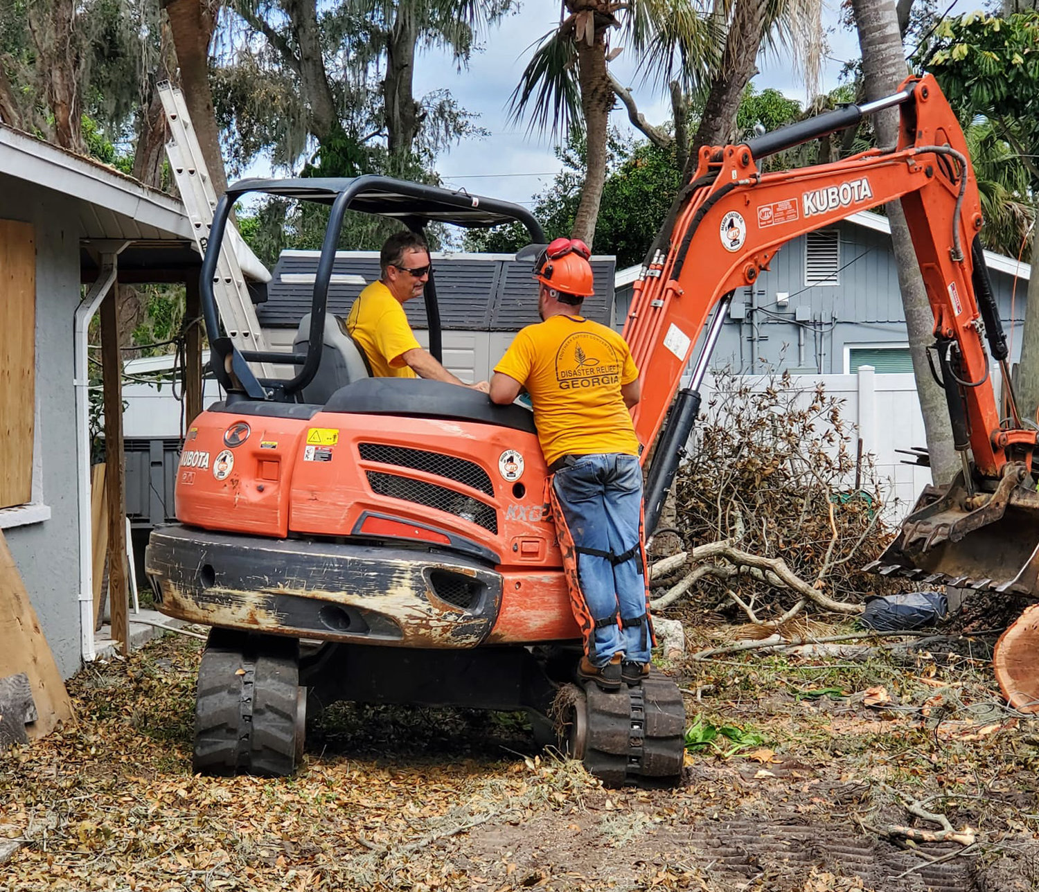More than 150 Baptist Disaster Relief volunteers help in