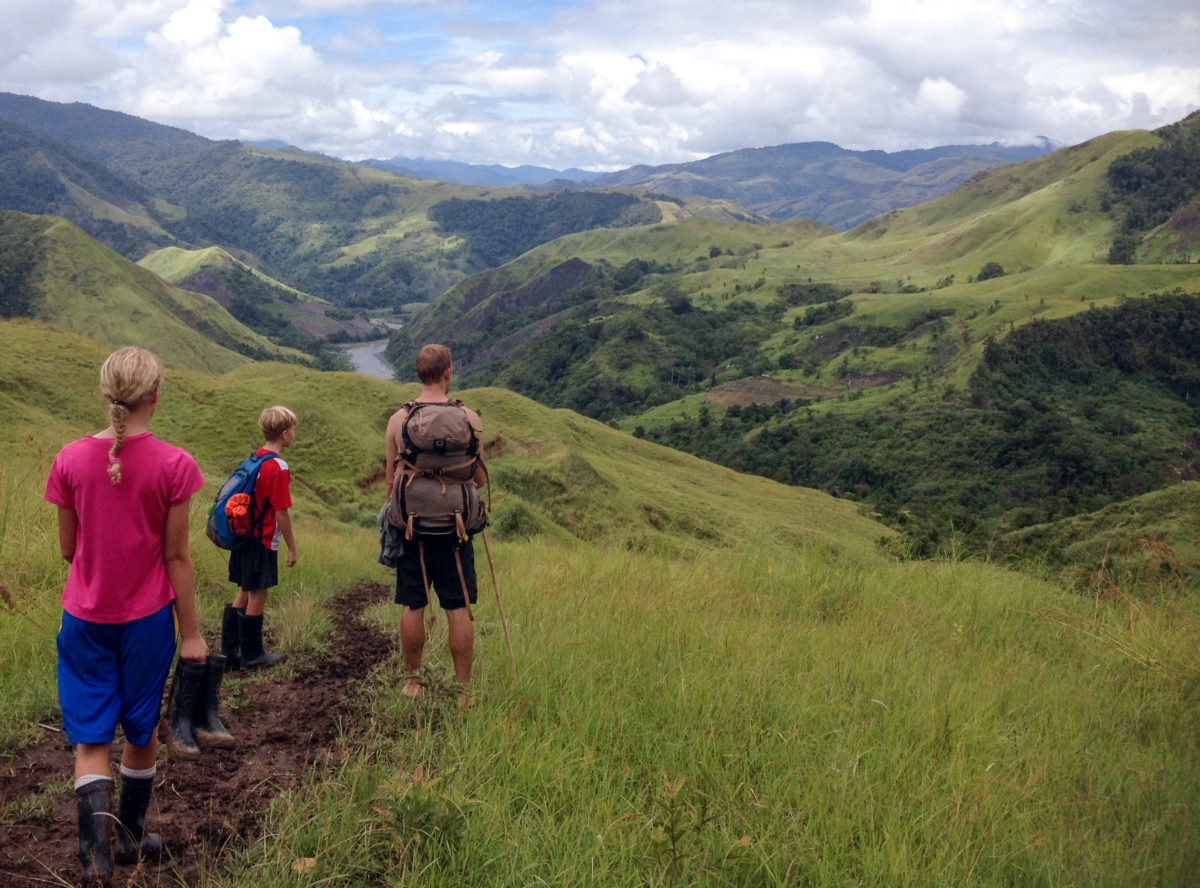 The Hagen family, IMB missionaries, help disciple and train Bugkalot missionaries to reach other isolated tribes in the Philippines. To reach a Bugkalot village Jen grew up in, the family had to hike in. (Photo/International Mission Board)