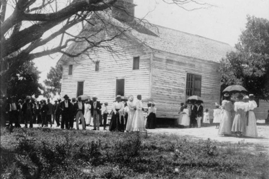 Congregation of an African American Church, post-Civil War. (Photo/Library of Congress)