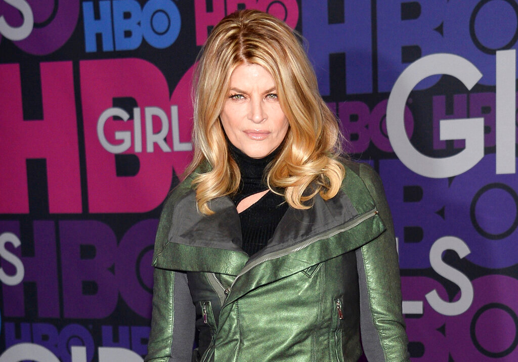 Kirstie Alley attends the premiere of HBO's "Girls" on Jan. 5, 2015, in New York.  Alley, a two-time Emmy winner who starred in the 1980s sitcom “Cheers” and the hit film “Look Who’s Talking,” has died. She was 71. (Photo by Evan Agostini/Invision/AP, File)