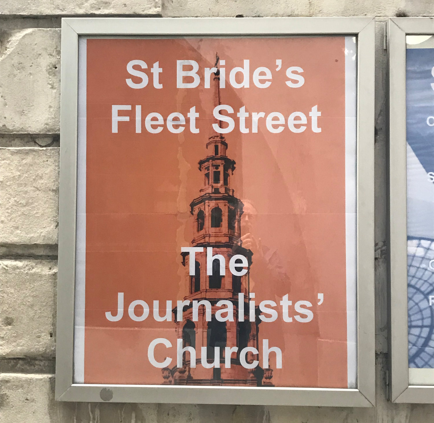 St Bride's is also known as "The Journalists' Church." (Photo/Charles Jones)