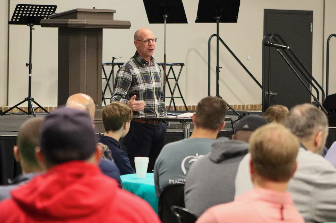 Pastor Josh Smith invests in the men of Prince Avenue Baptist Church and Clarke/Oconee Counties, encouraging them to be godly men at home, at church, and in the workplace.