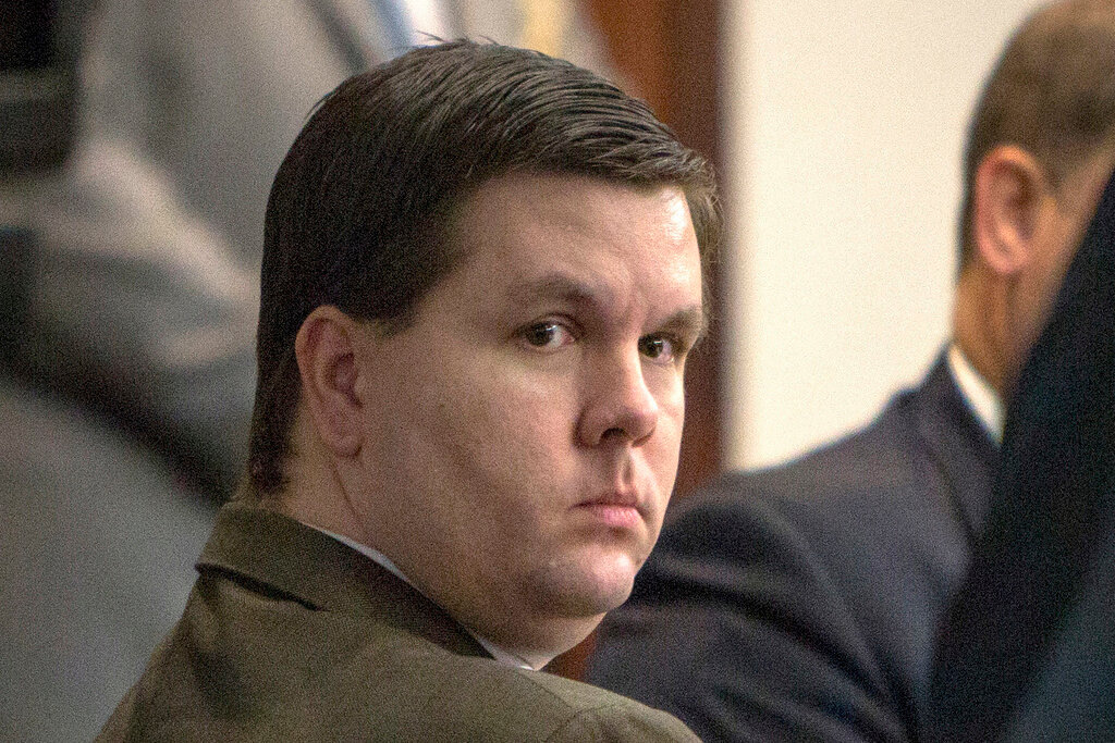 Justin Ross Harris listens during his trial at the Glynn County Courthouse on Oct. 3, 2016, in Brunswick, Ga. (Stephen B. Morton/Atlanta Journal-Constitution via AP, Pool, File)