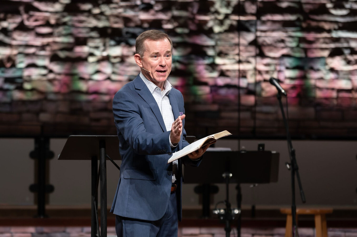 Georgia Pastor Mike Stone will be nominated for SBC president by longtime denominational leader Willy Rice. (Photo/Emmanuel Baptist Church)