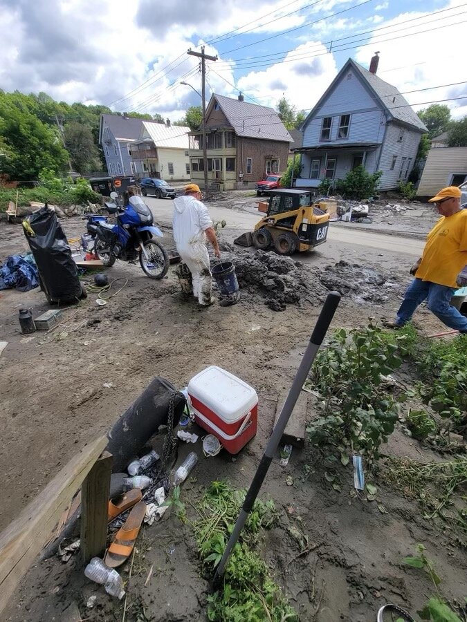 Baptist volunteers continue to help with Vermont flood cleanup