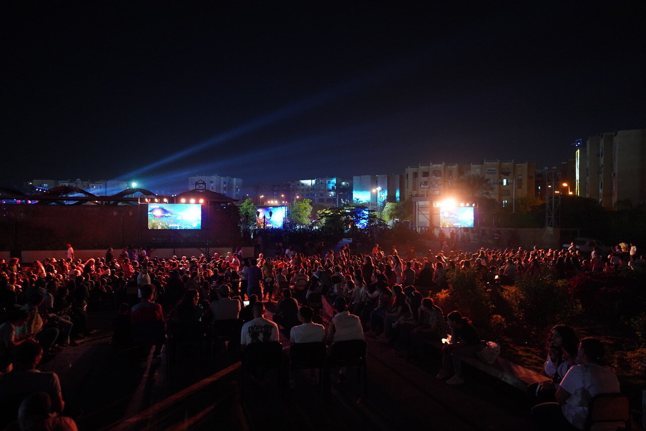 Some 17,500 people gather in Cairo, Egypt, to hear Georgia pastor Michael Youssef preach the gospel. (Photo/Leading the Way
