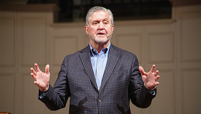 Bellevue Pastor Steve Gaines announces he has been diagnosed with kidney cancer. (Photo/Baptist and Reflector)