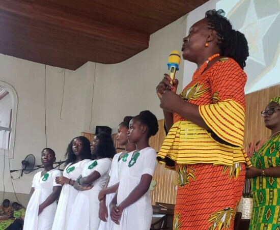 A Girls in Action recognition service in a church in Monrovia this year. (Photo/Arkansas Baptist)