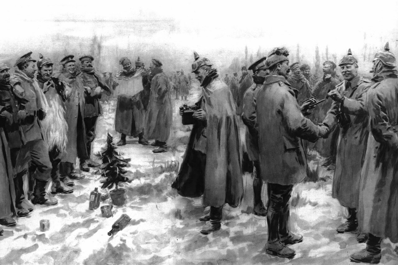 Christmas Truce of 1914 brought days of peace during World War I - The ...